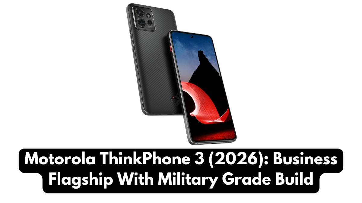 Motorola ThinkPhone 3 (2026): Business Flagship With Military Grade Build