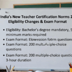 India’s New Teacher Certification Norms 2026: Eligibility Changes & Exam Format