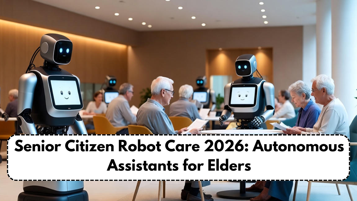 Senior Citizen Robot Care 2026: Autonomous Assistants for Elders