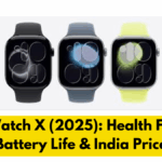 Apple Watch X (2025): Health Features, Battery Life & India Price