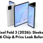 Google Pixel Fold 3 (2026): Sleeker Design, Tensor G6 Chip & Price Leak Before Launch