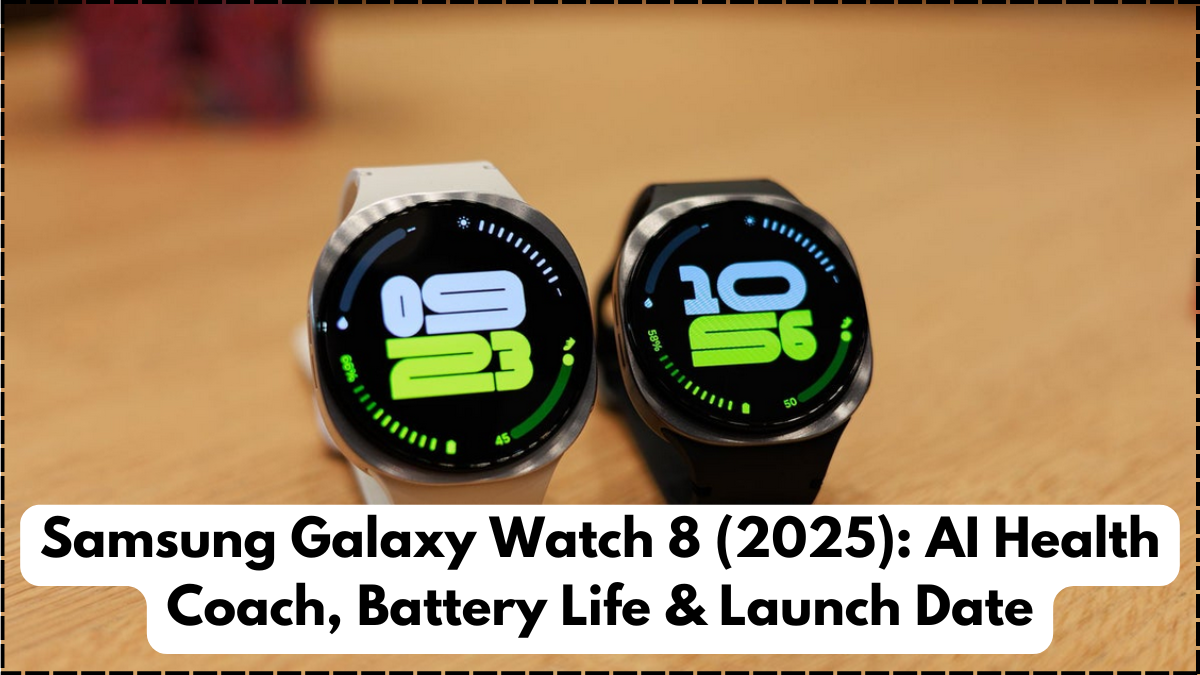 Samsung Galaxy Watch 8 (2025): AI Health Coach, Battery Life & Launch Date