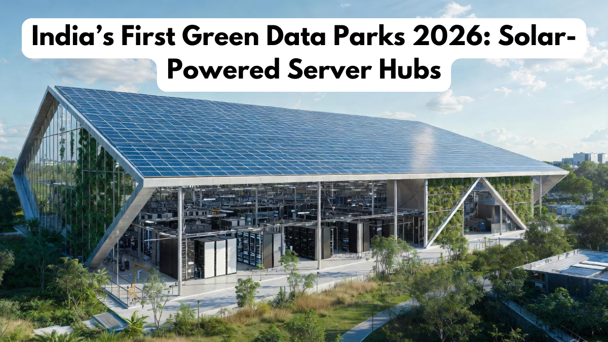 India’s First Green Data Parks 2026: Solar-Powered Server Hubs