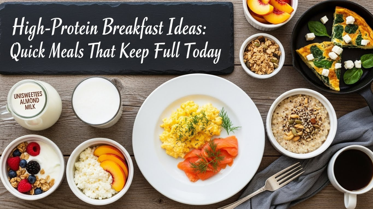 High-Protein Breakfast Ideas: Quick Meals That Keep Full Today