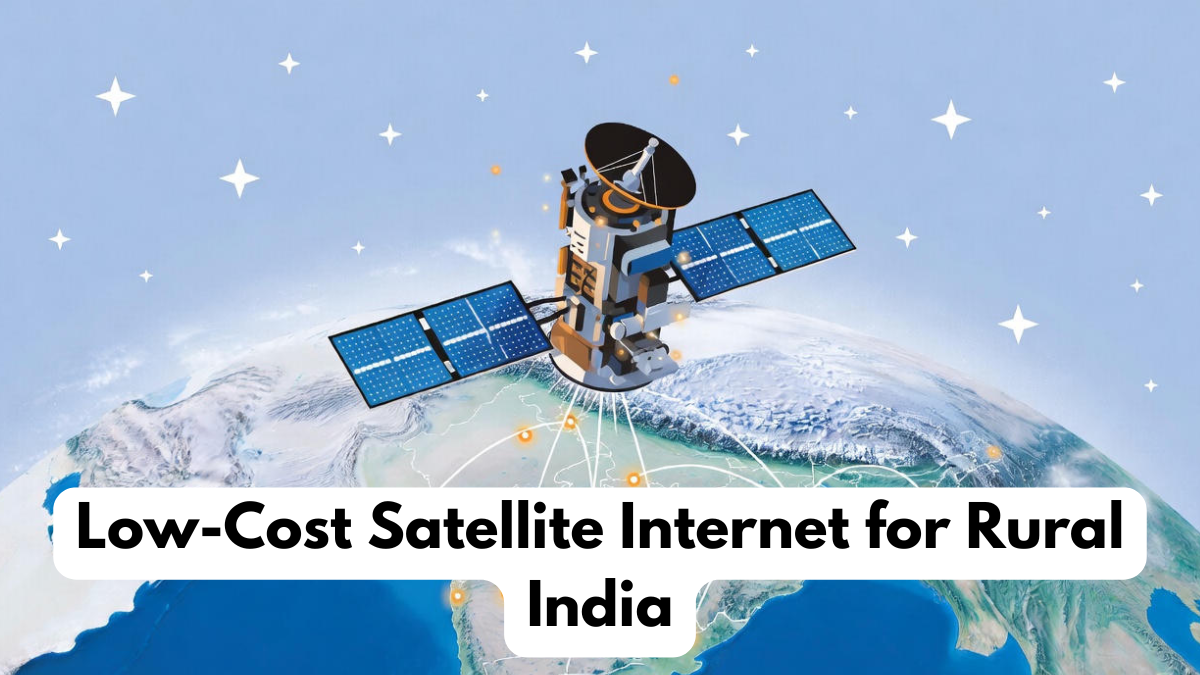 Low-Cost Satellite Internet for Rural India
