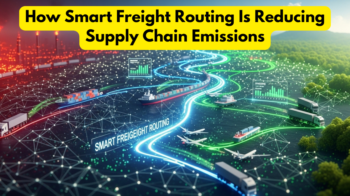 How Smart Freight Routing Is Reducing Supply Chain Emissions
