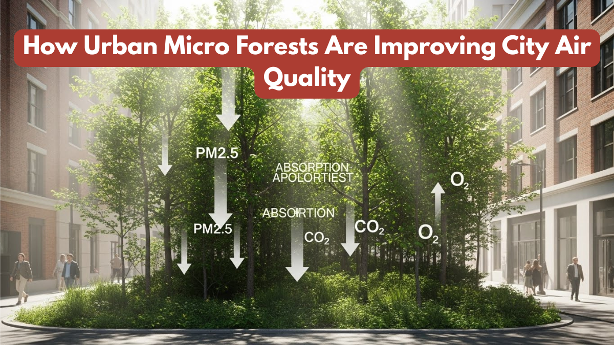 How Urban Micro Forests Are Improving City Air Quality