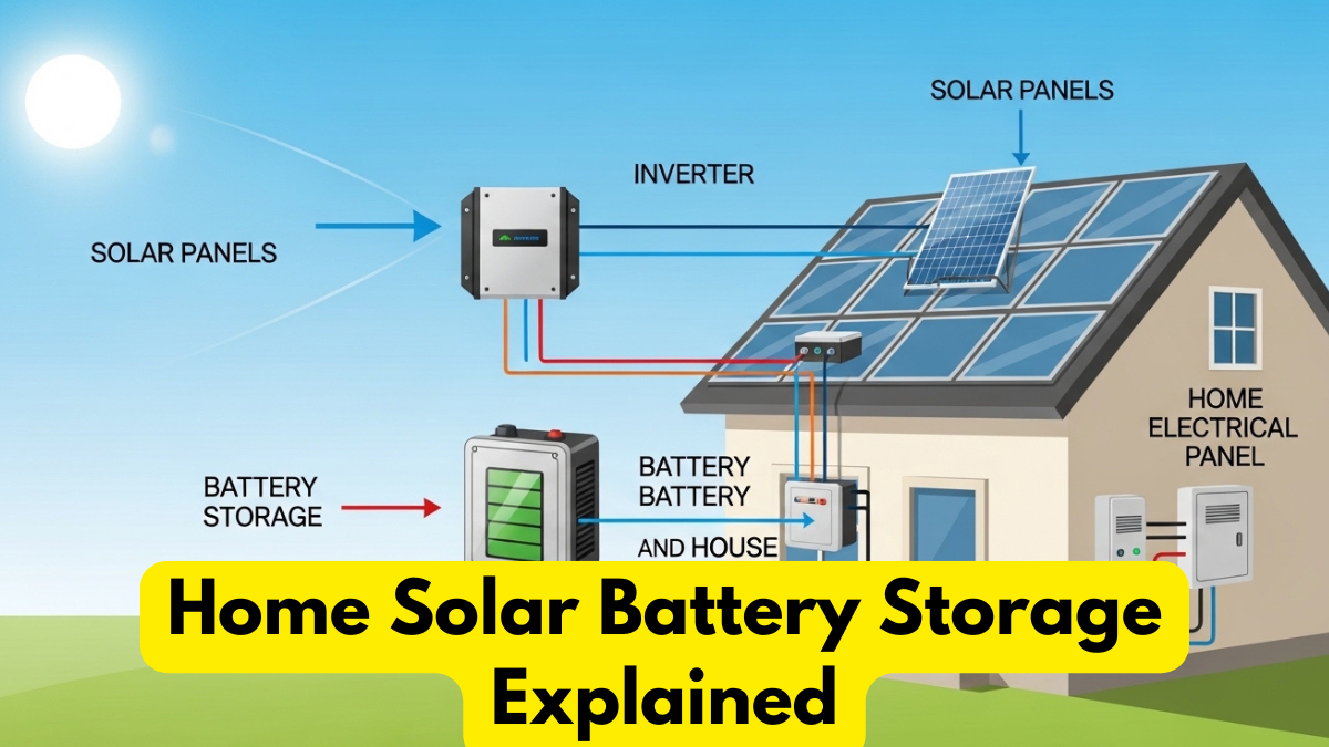 Home Solar Battery Storage Explained