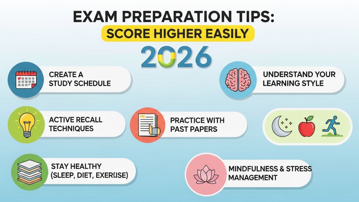 Exam Preparation Tips 2026: Score Higher Easily