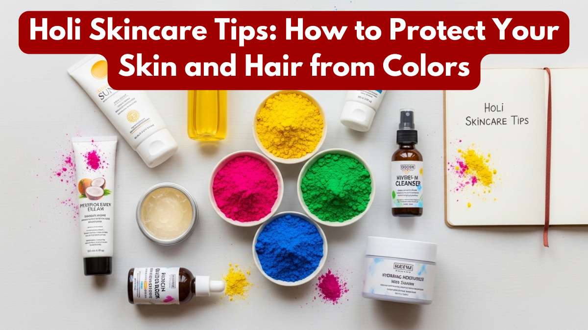 Holi Skincare Tips: How to Protect Your Skin and Hair from Colors