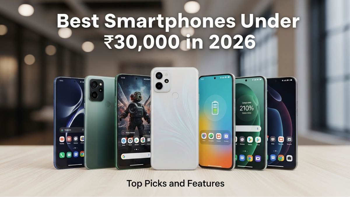 Best Smartphones Under ₹30,000 in 2026: Top Picks and Features