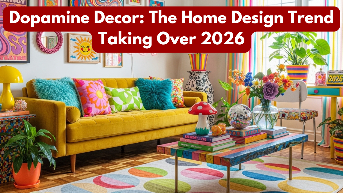 Dopamine Decor: The Home Design Trend Taking Over 2026