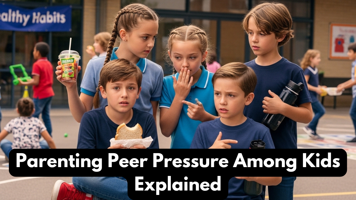 Parenting Peer Pressure Among Kids Explained