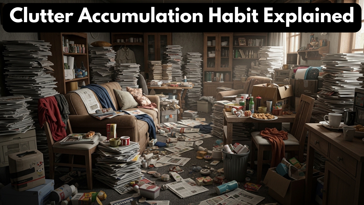 Clutter Accumulation Habit Explained