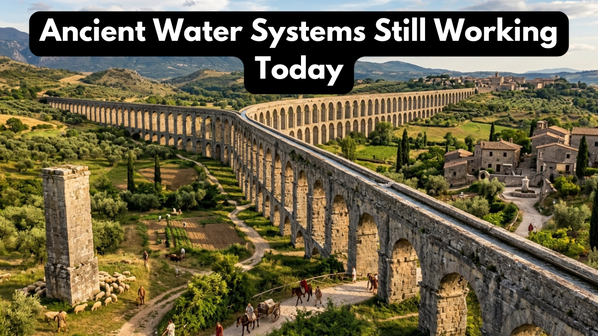Ancient Water Systems Still Working Today