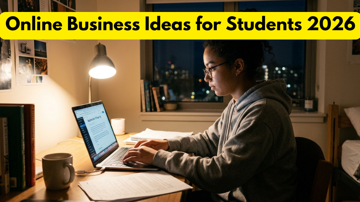 Online Business Ideas for Students 2026